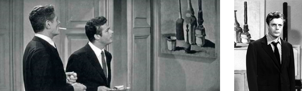 «Сладкая жизнь» Федерико Феллини <br />(кадр из фильма). 1960